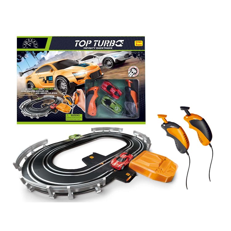 Turbo Charger Race Tracks with Cars and Accessories 2