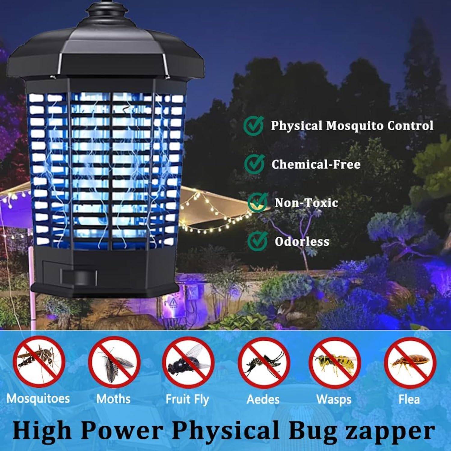 Outdoor Electric Bug Zapper Light 5