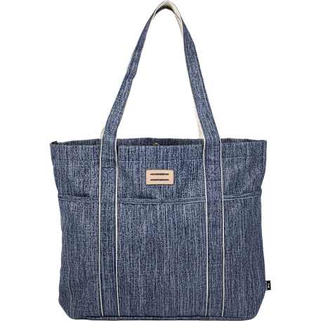 The Goods Navy Heather Carry All Tote 37
