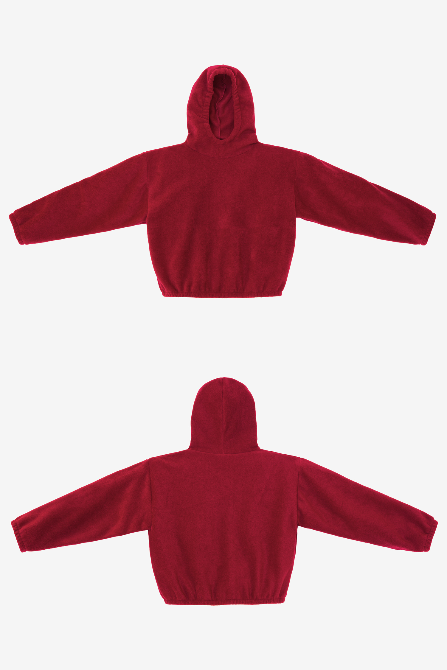 Polar Fleece Pullover Hoodie, custom hoodie or sweatshirt with logo imprint 4