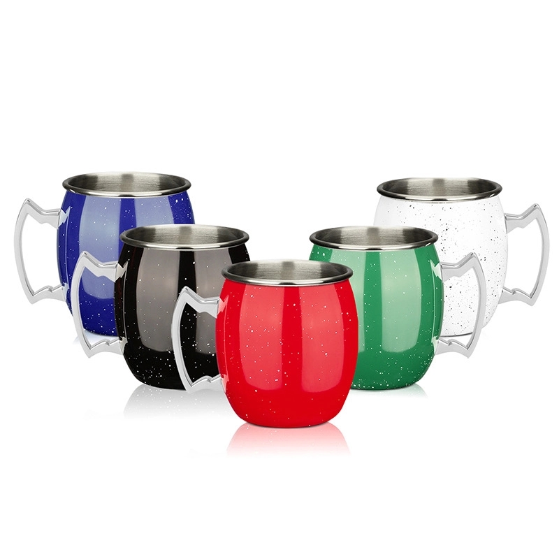 Custom 17 oz Stainless Steel Moscow Mule Mug 6