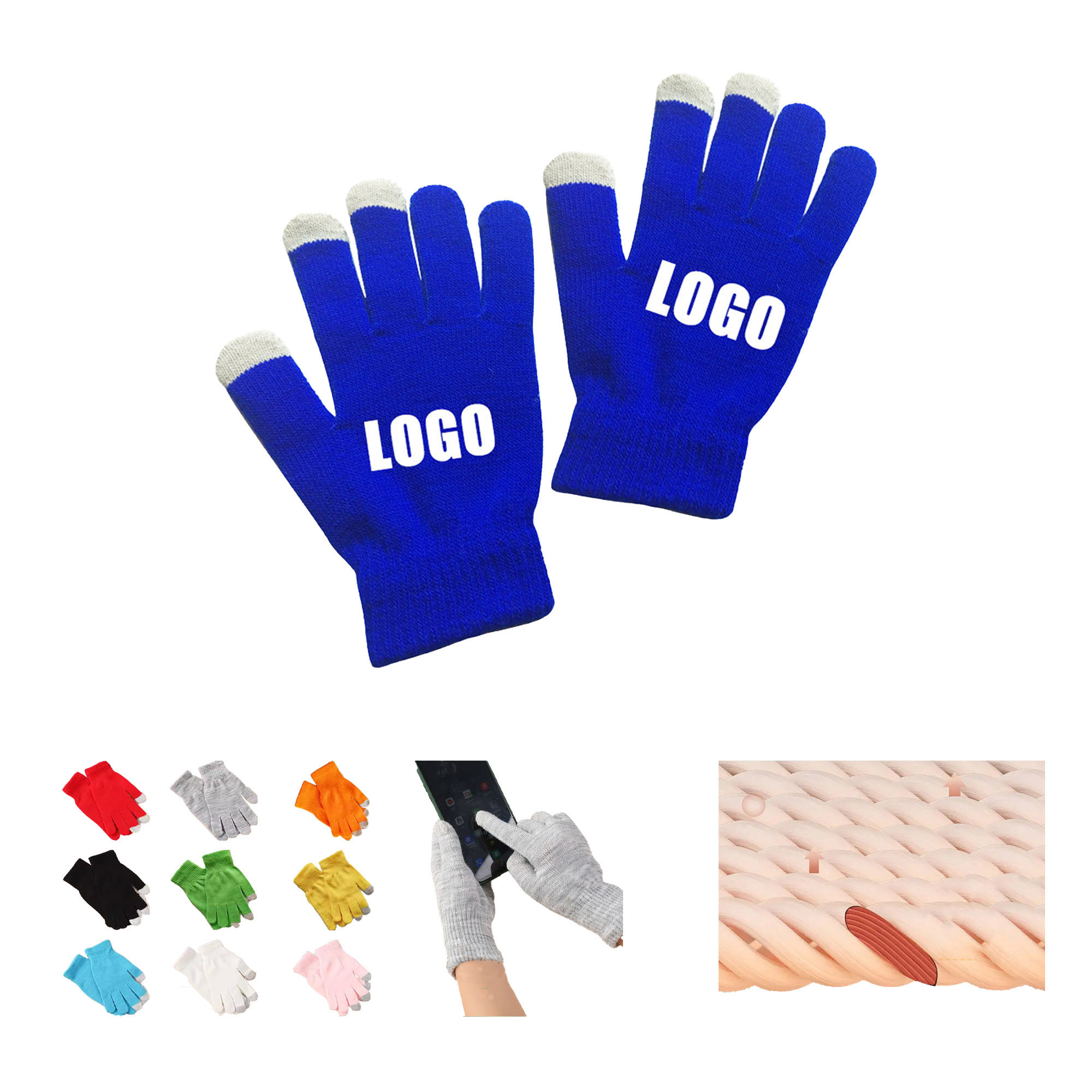 MOQ 50 pcs Touch Screen Gloves 2