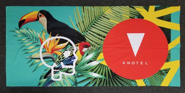 30x60 Full Color Cotton/Microfiber Printed Beach Towels 11.0 Lbs/Dz. by Subli Mate™ using PHOTOreal™ 3