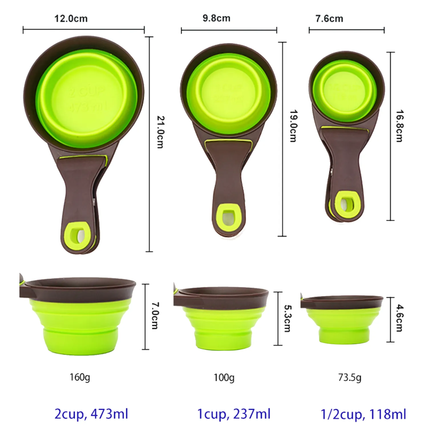 Multifunction Scoop Bowl Measuring Cup 5