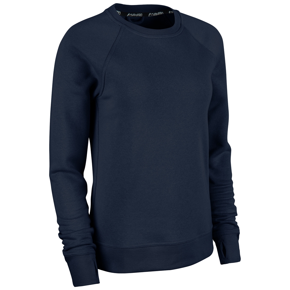 Victory Fleece Women's Split Hem Crew 8