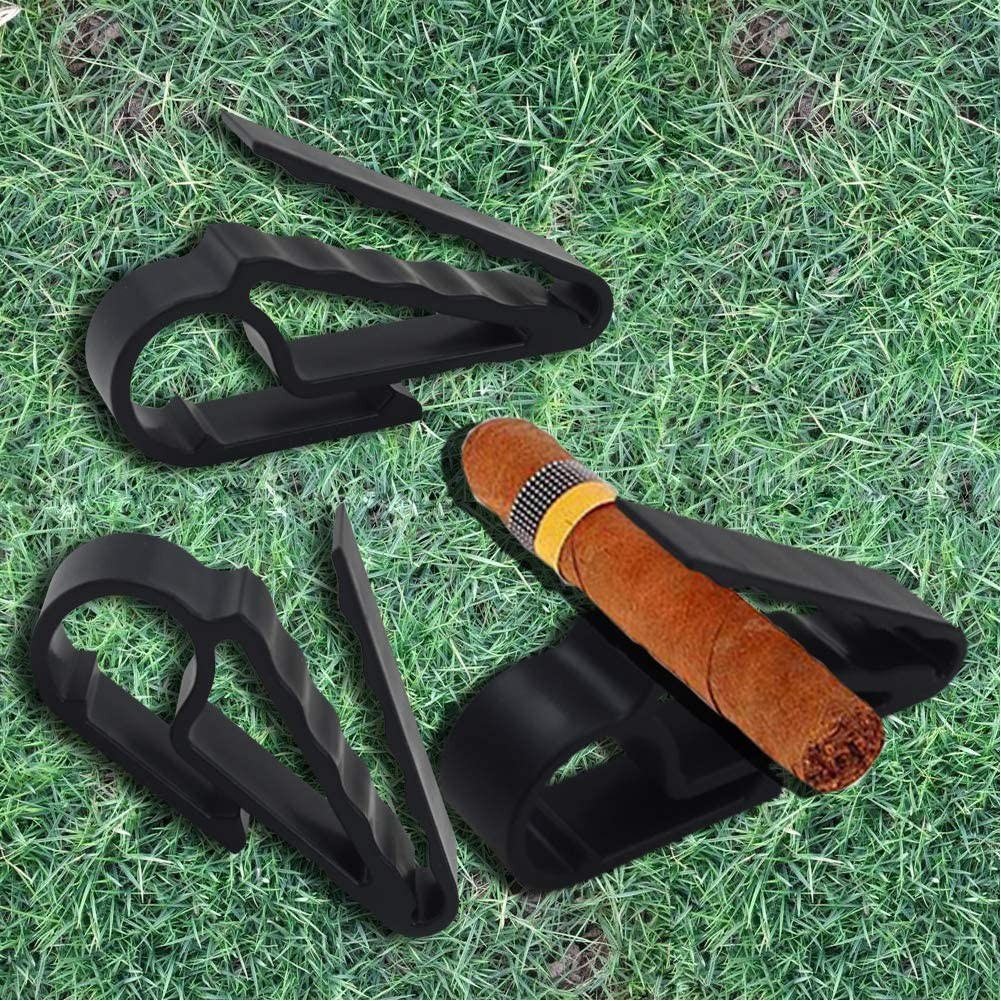 Golf Cigar Clip Attaches Cigars Putter to Boats/BBQ Grills for Golfers 4
