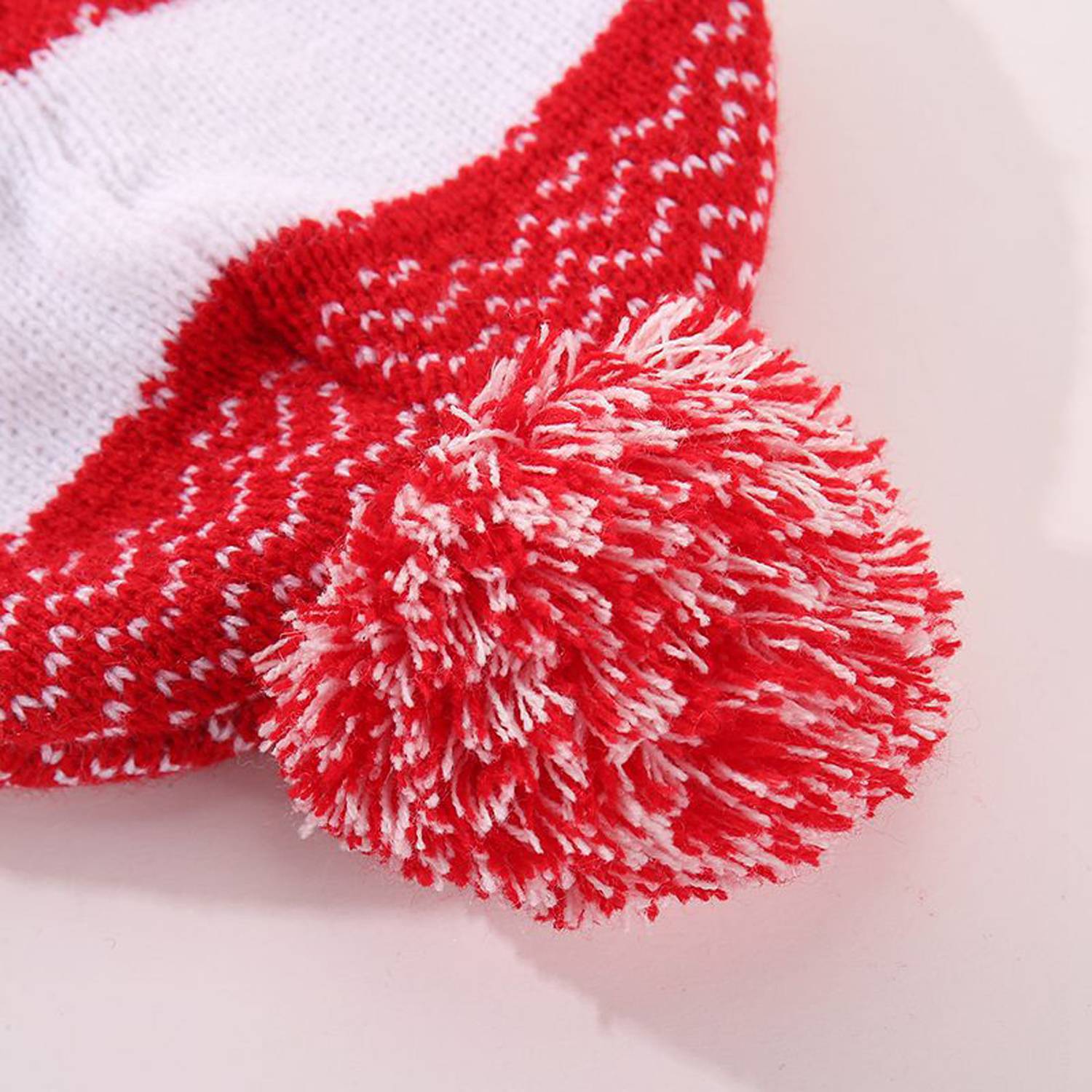 Thick Ribbed Winter Wool Knit Cap 6