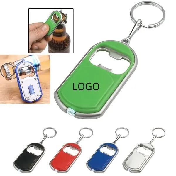 Bottle Opener Keychain With LED Light 5