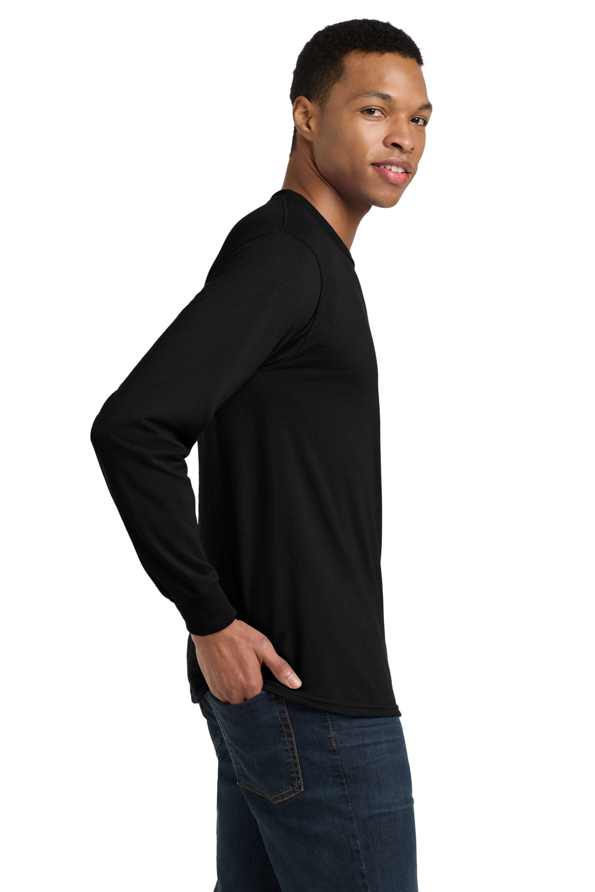 Gildan - DryBlend 50 Cotton/50 Poly Long Sleeve T-Shirt. 8400 121