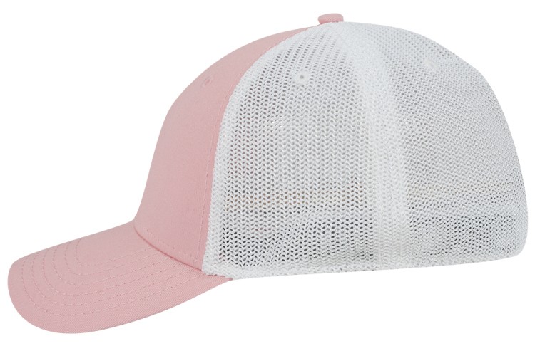 OTTO CAP® OTTO FLEX® Fitted 6 Panel Low Profile Mesh Back Trucker Hat 11