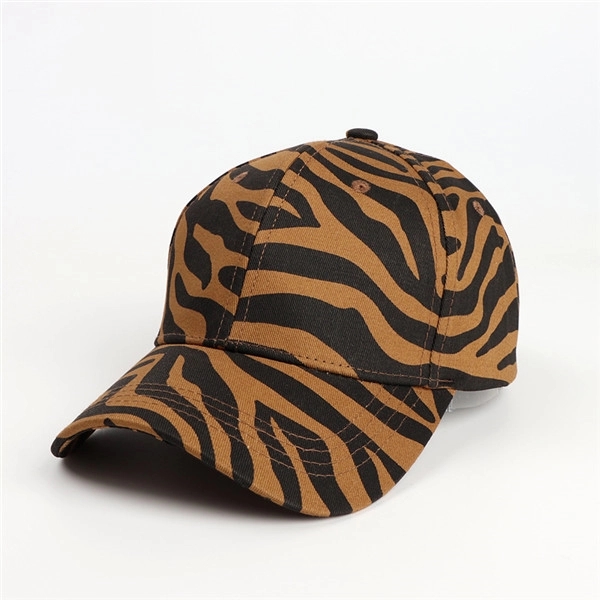 Adjustable Leopard Print Baseball Cap 4