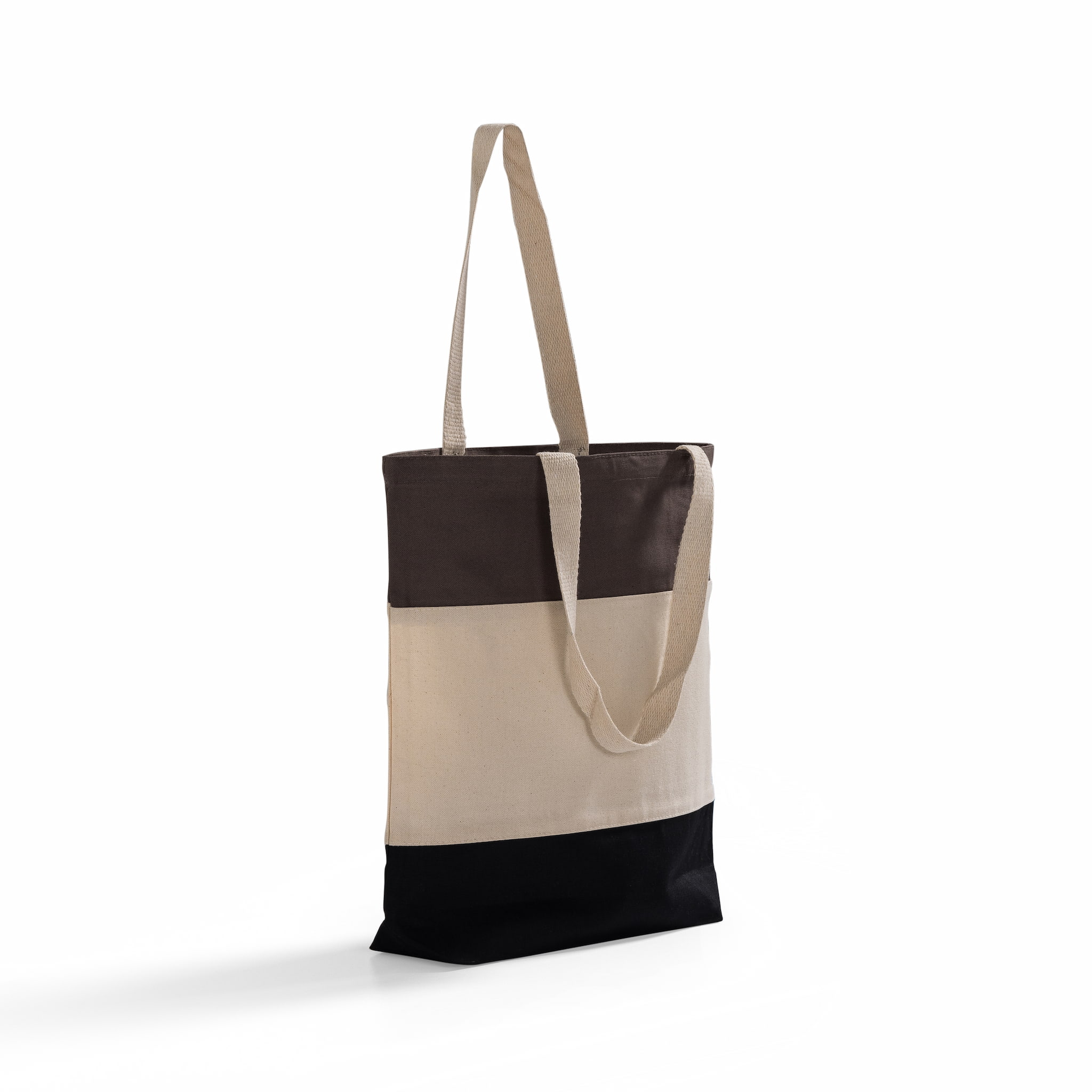 Tri-Color Canvas Tote Bag 20