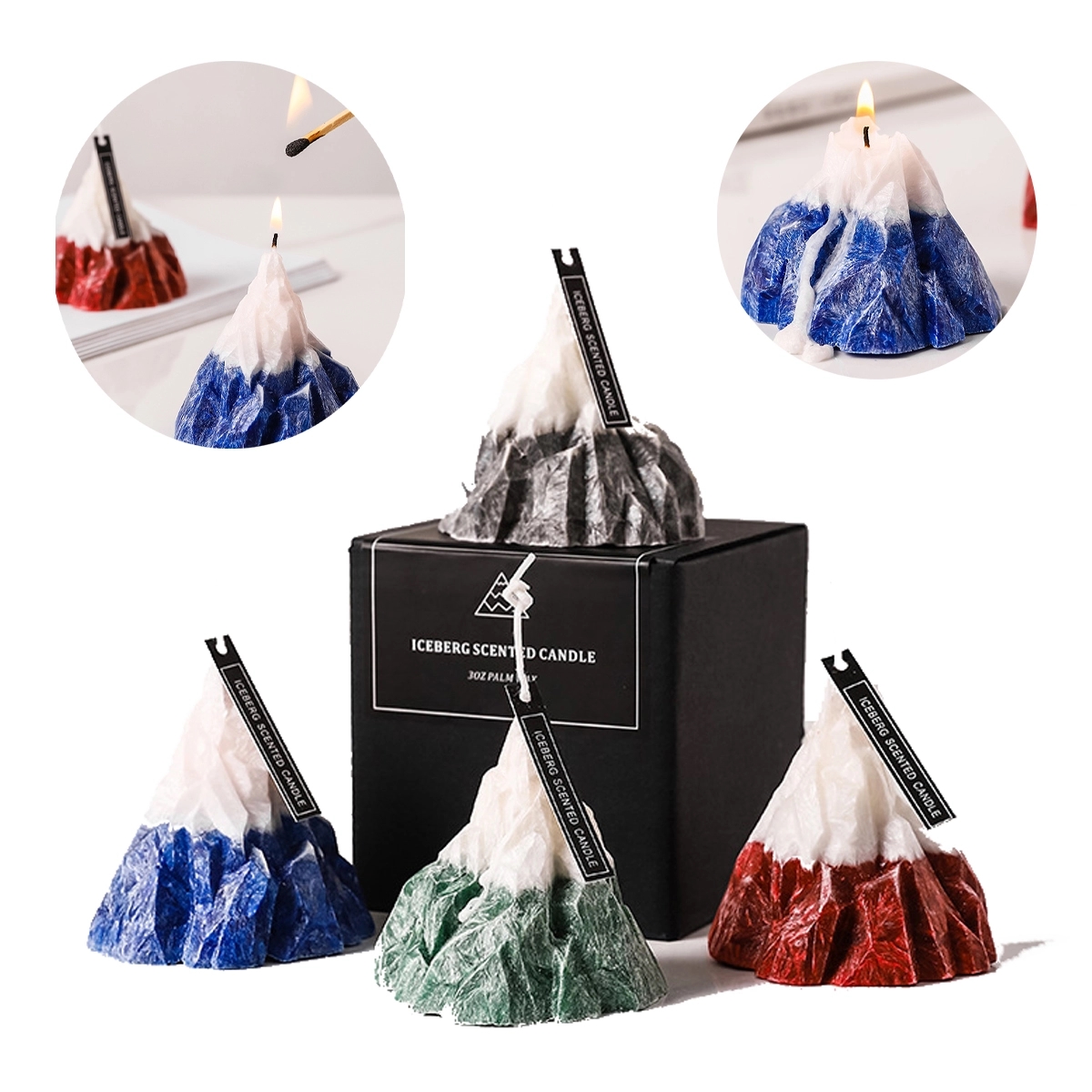 Volcano-Shaped Aromatherapy Candles 3