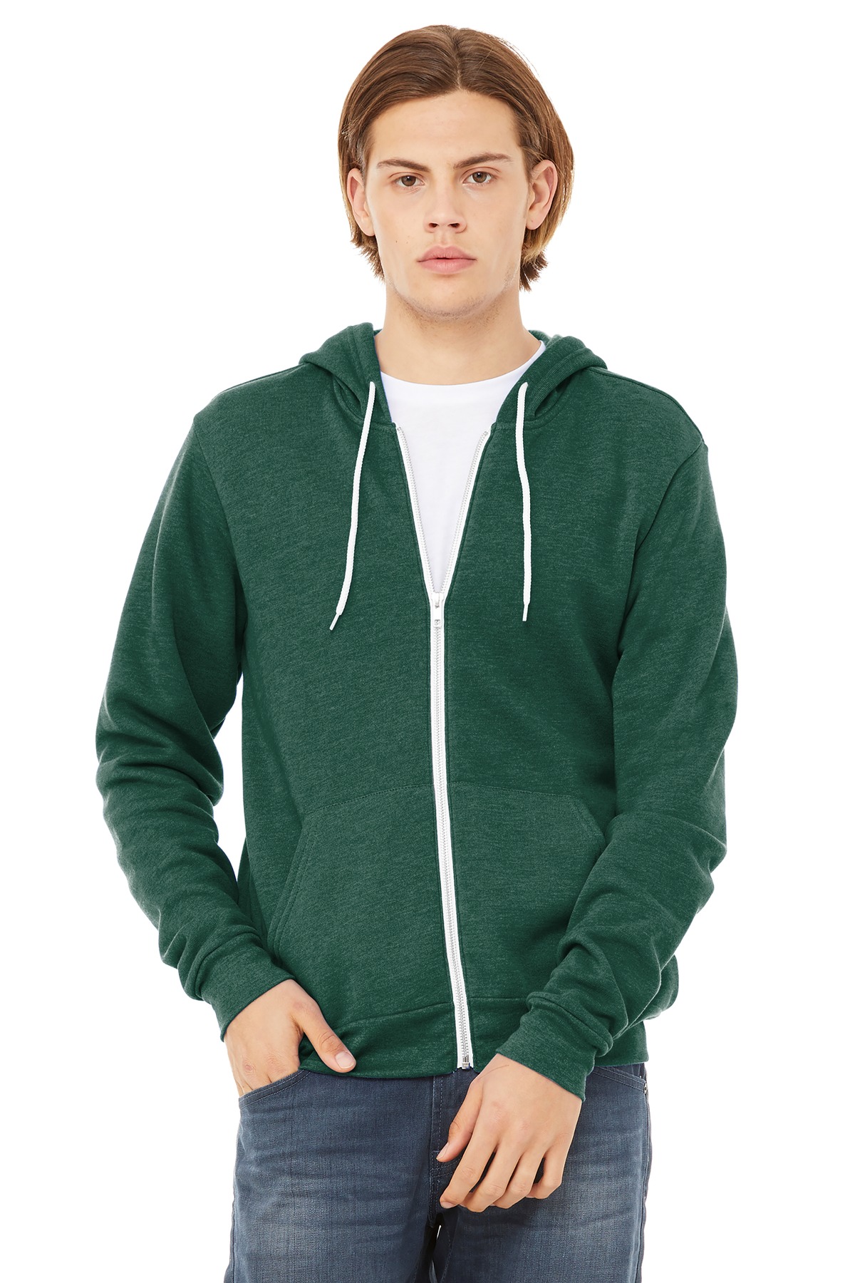 BELLA+CANVAS Unisex Sponge Fleece Full-Zip Hoodie. BC3739 79