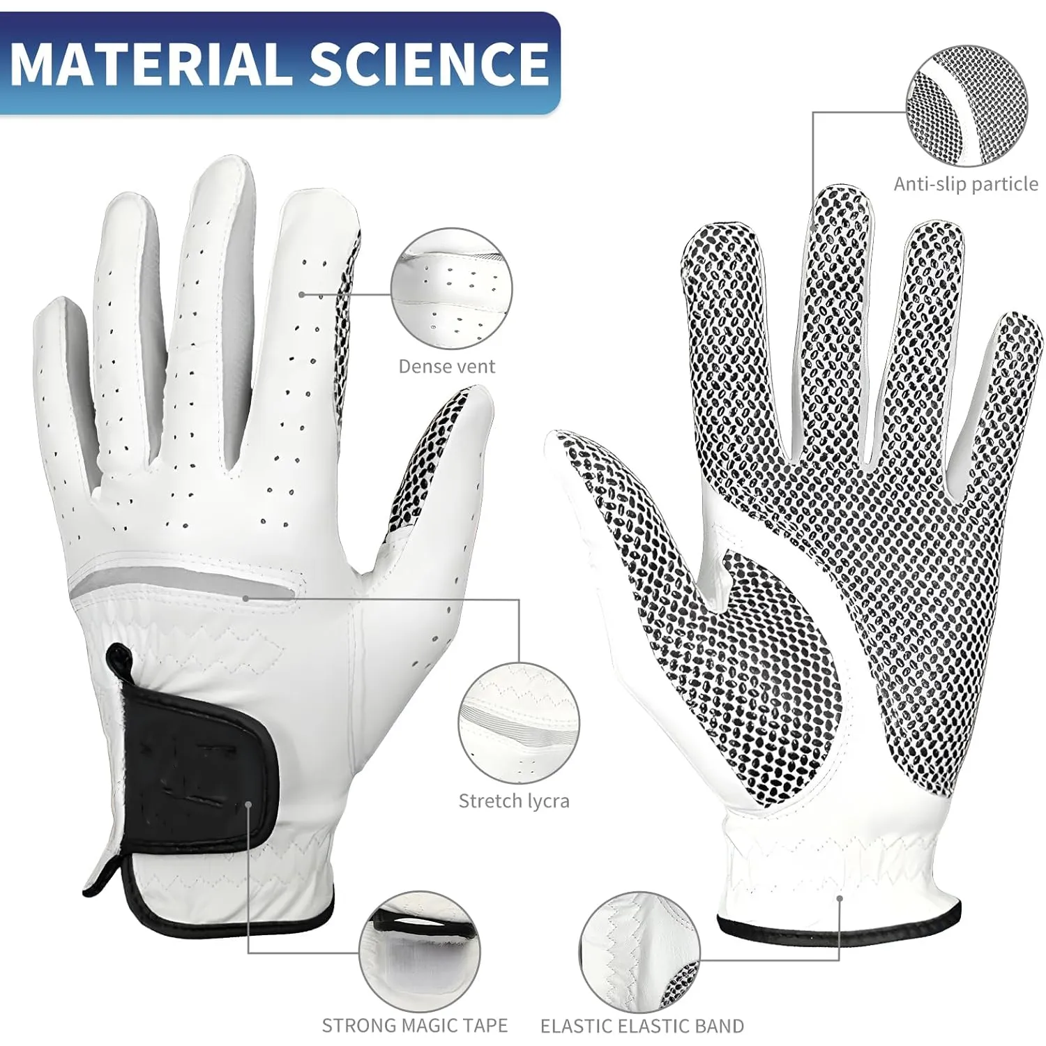 Breathable Soft Golf Glove 3