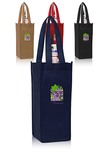 Non-Woven Vineyard One Bottle Wine Bags