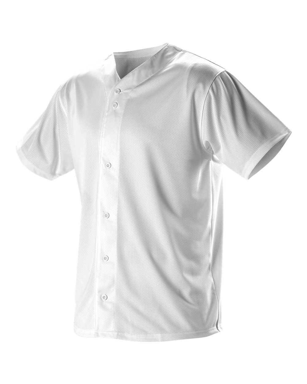 Men's Full Button Lightweight Baseball Jersey - 52MBFJ 5