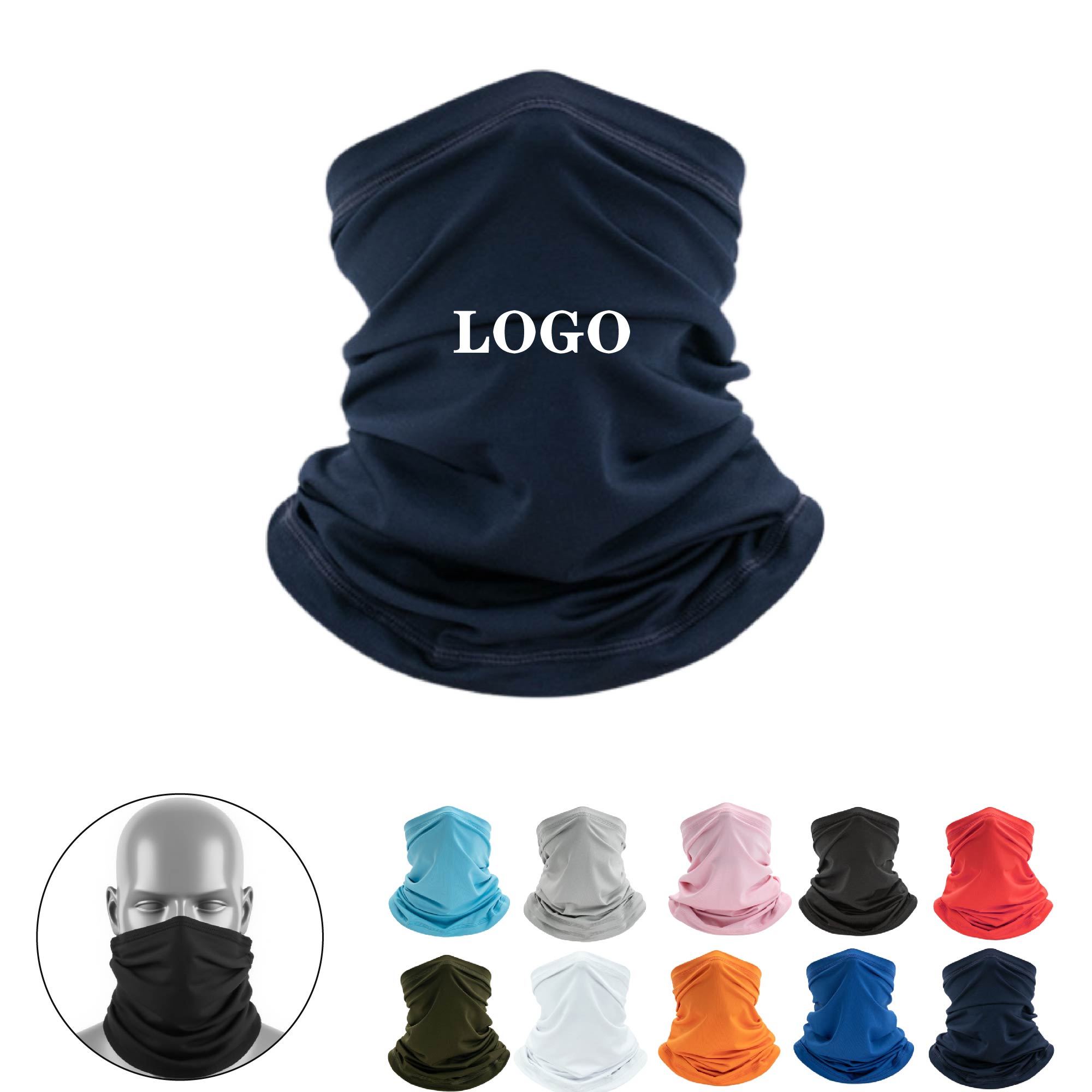 MOQ 20 pcs Summer Cooling Neck Gaiter 3