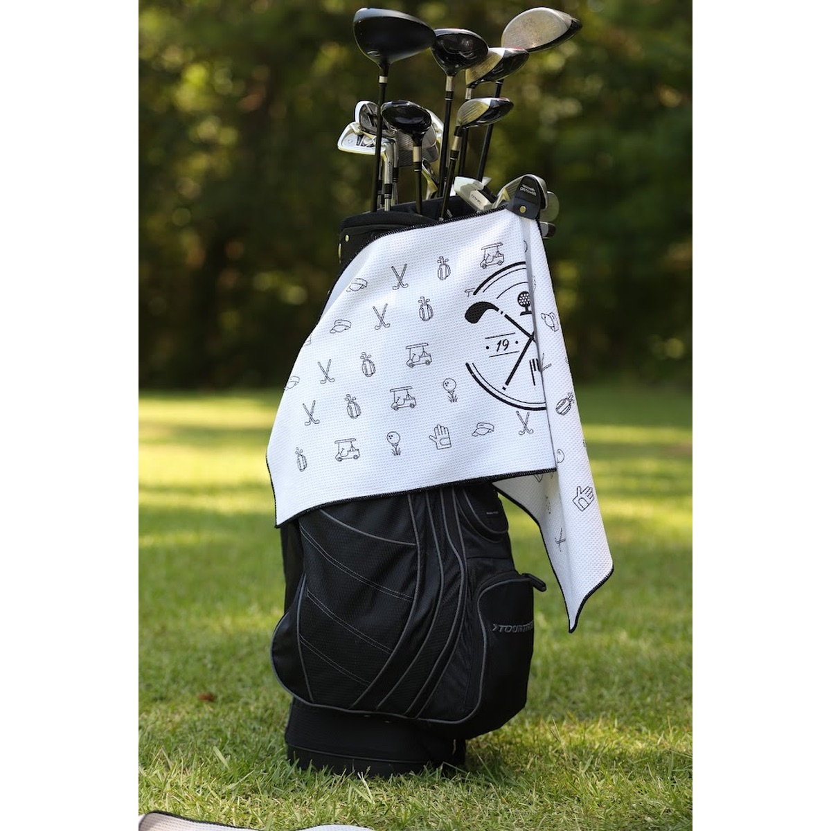 Microfiber Waffle Caddy Towel 19