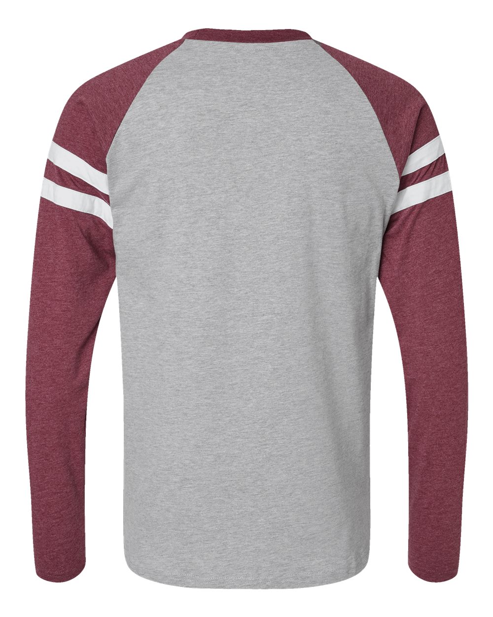 Unisex Fine Jersey Mash Up Long Sleeve Tee - 6934 2