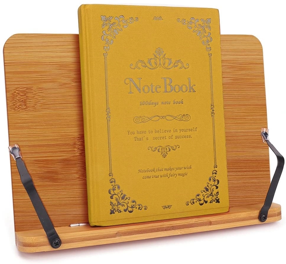 Bamboo Book Stand 11" x 8.2" 5
