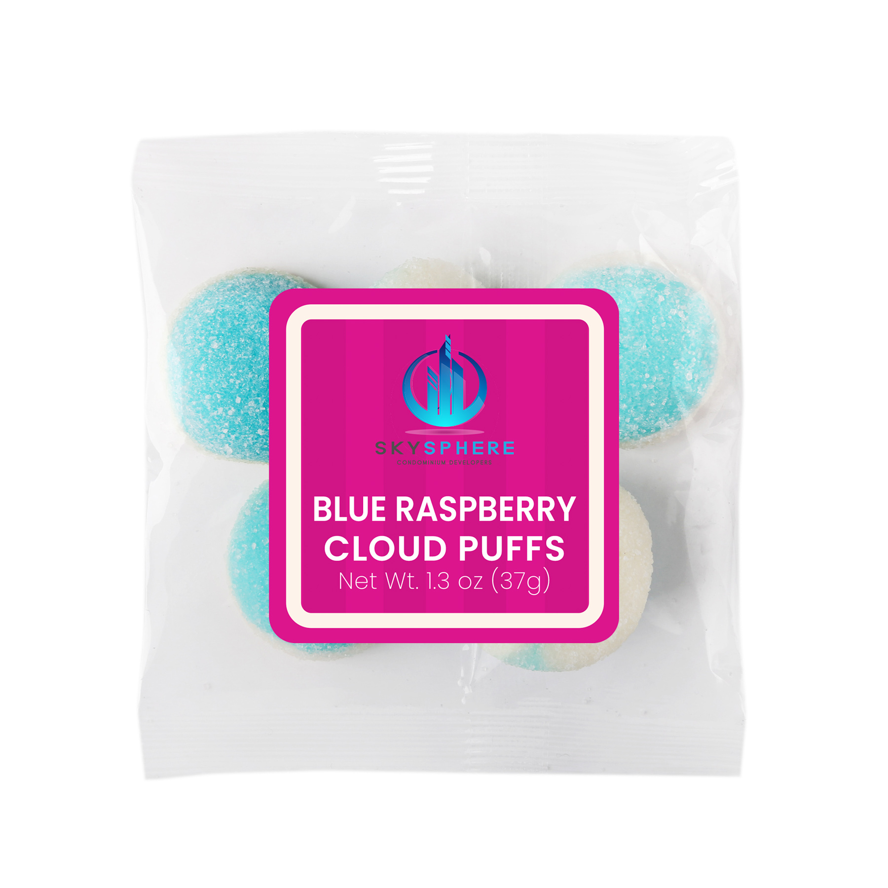 Blue Raspberry Cloud Puffs: Taster Packet 2