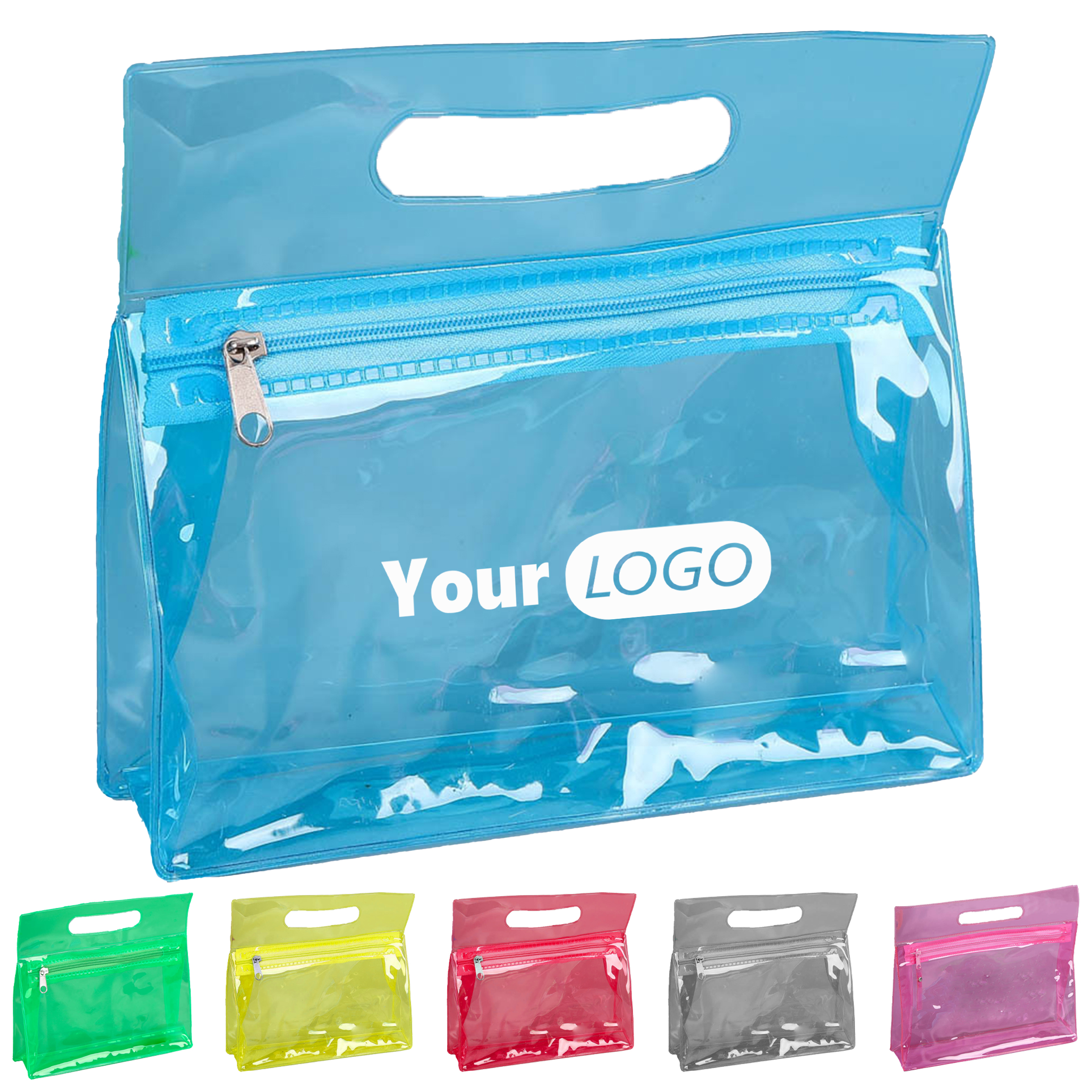 Pvc Transparent Handheld Wash Bag 3