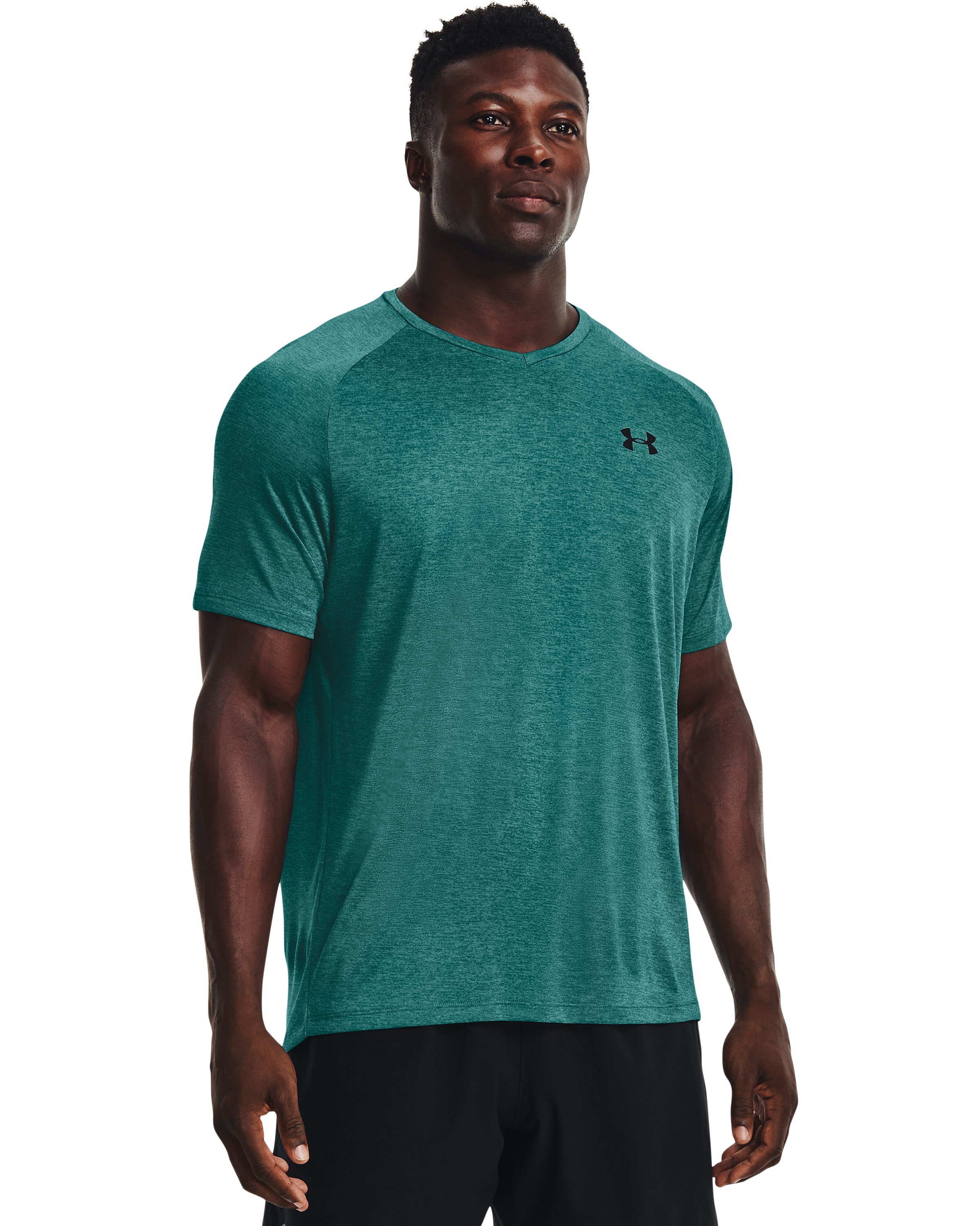 UA Tech Men's V-Neck Short Sleeve 5