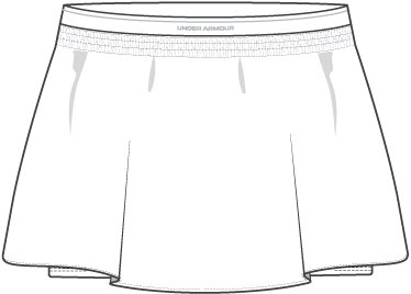 UA Vanish Woven Women's Skort 3