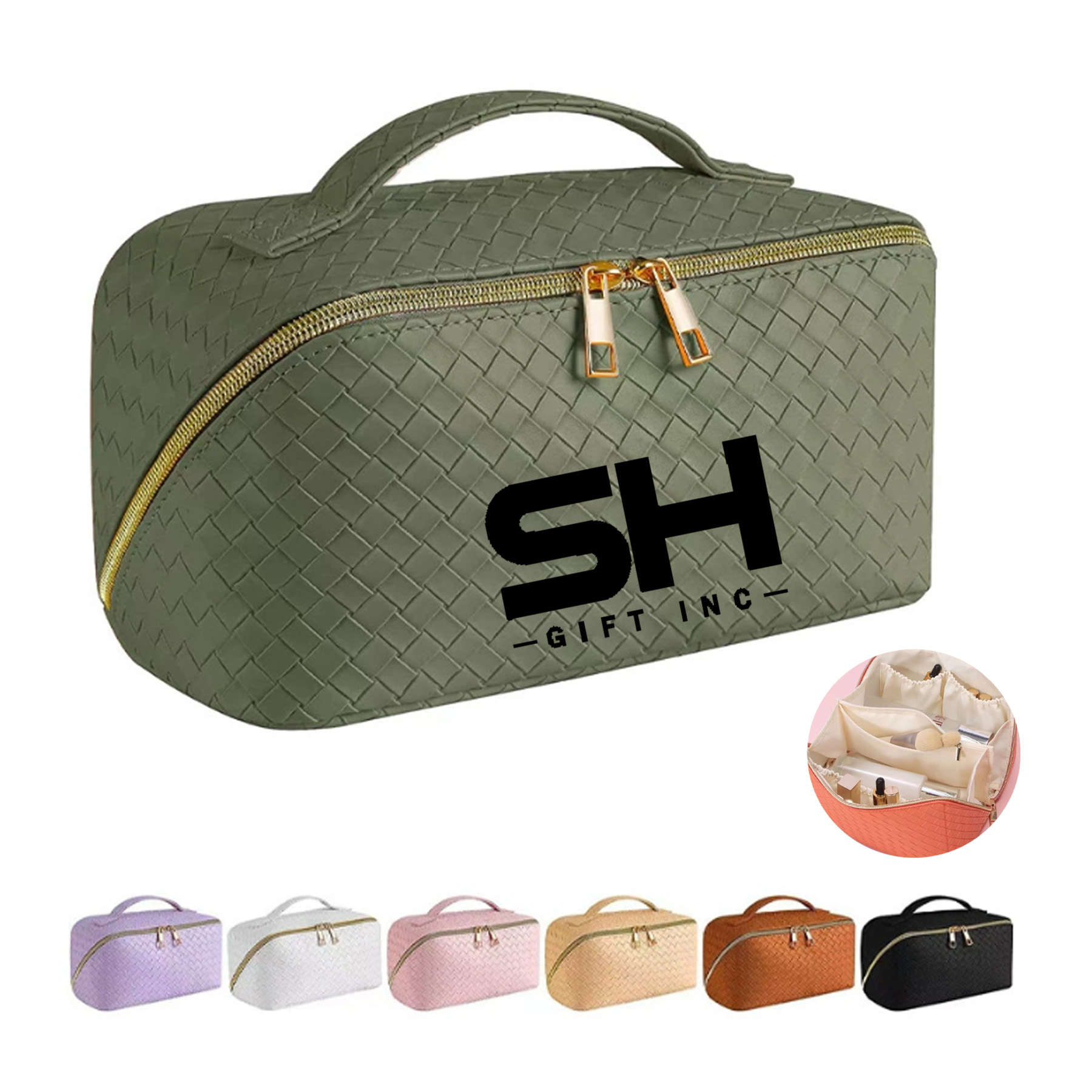 Portable Large Capacity Makeup Bag 2