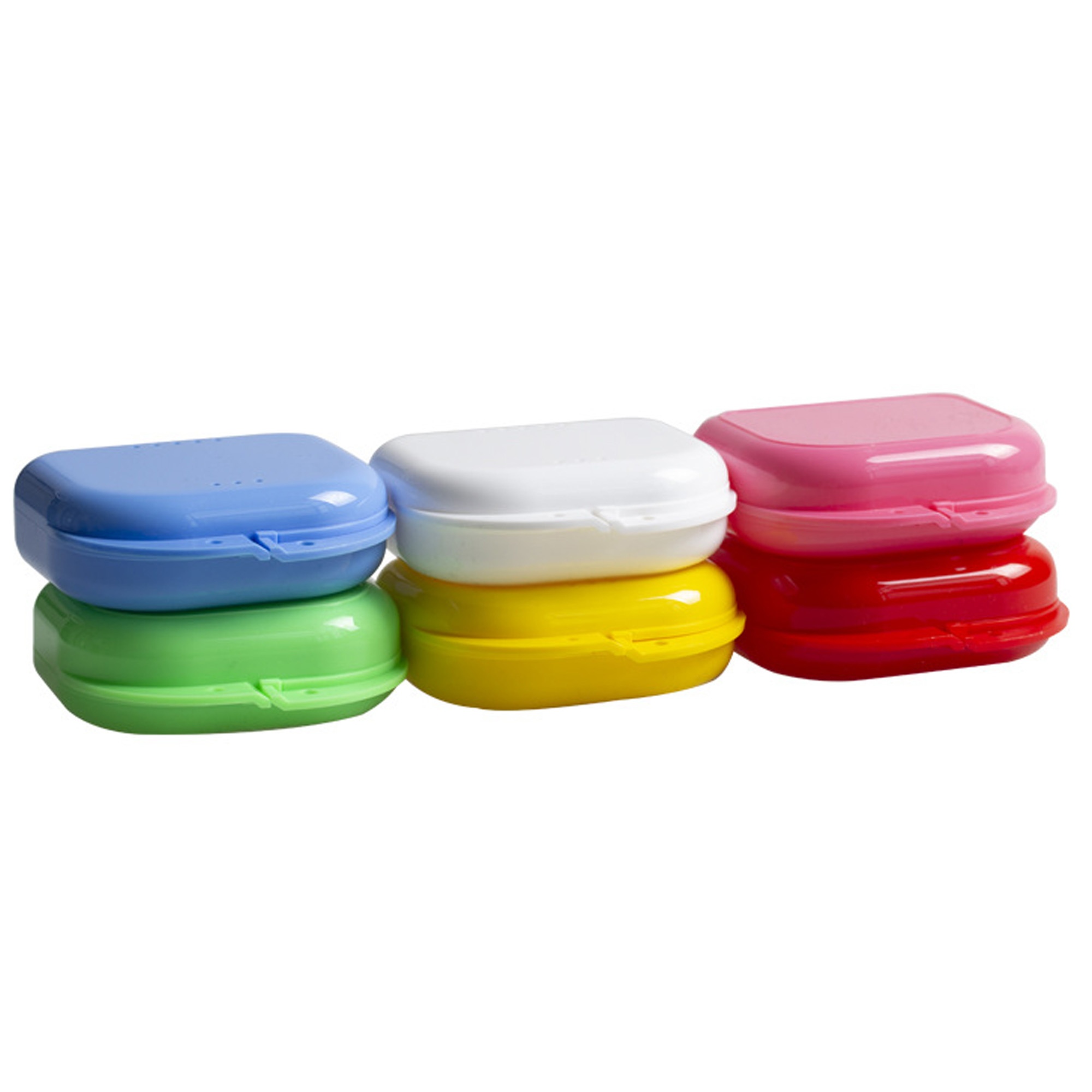 Colorfull Orthodontic Retainer Case With Vent Holes 1