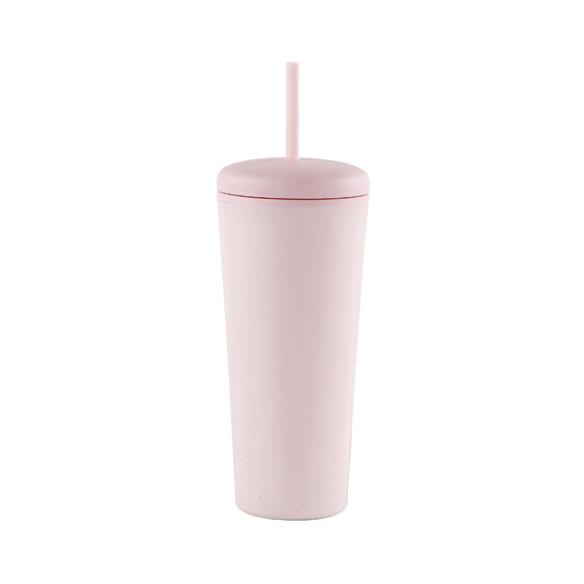 Reusable Plastic Straw Tumbler with Leak Proof Seal 8