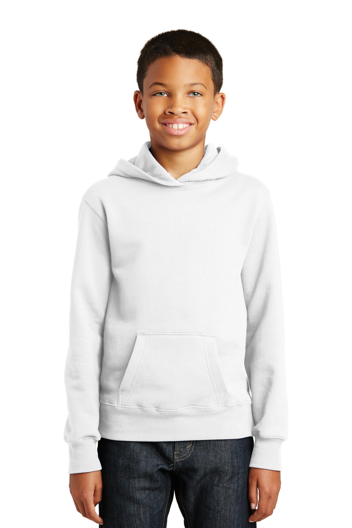 Port & Company® Youth Fan Favorite Fleece Pullover Hooded Sweatshirt 33