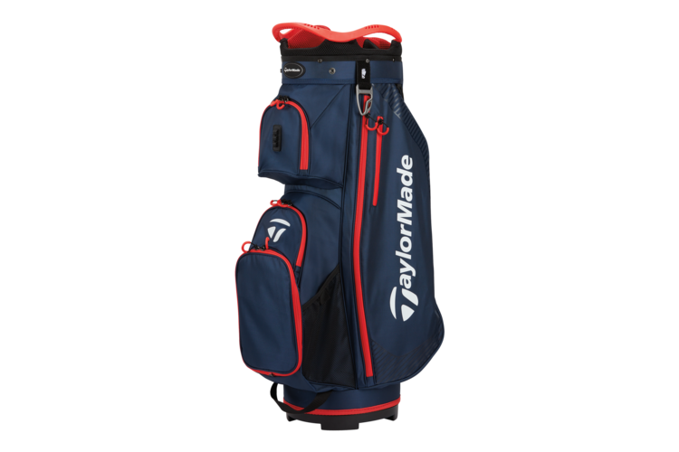 TaylorMade Pro Cart Bag - Navy/Red 1