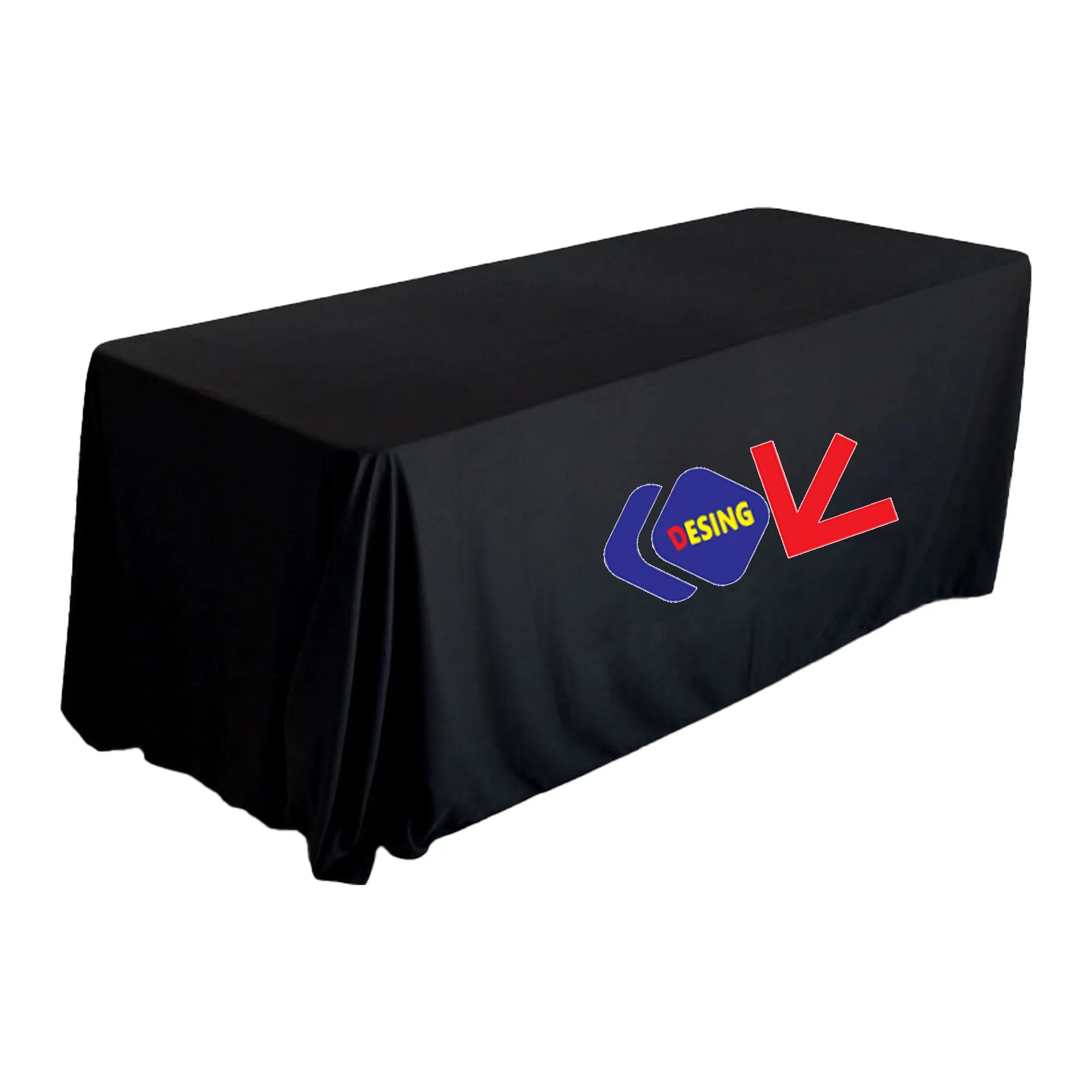 6feet Polyester Rectangular Table Cloth 2