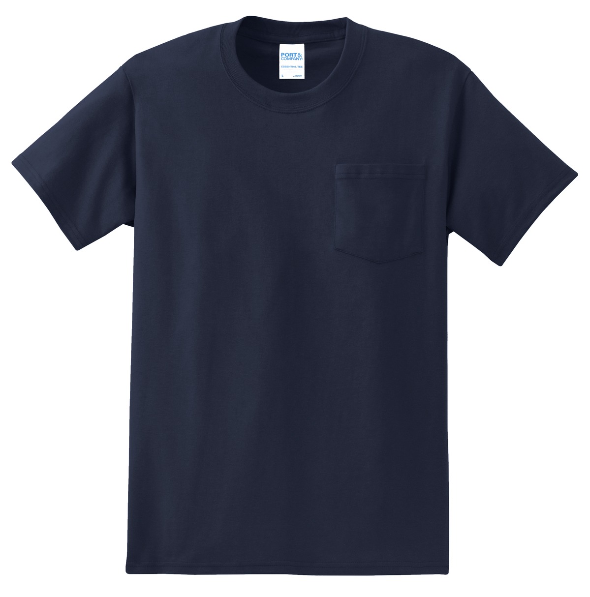 Port & Co Tall Essential Pocket Tee. PC61PT 118