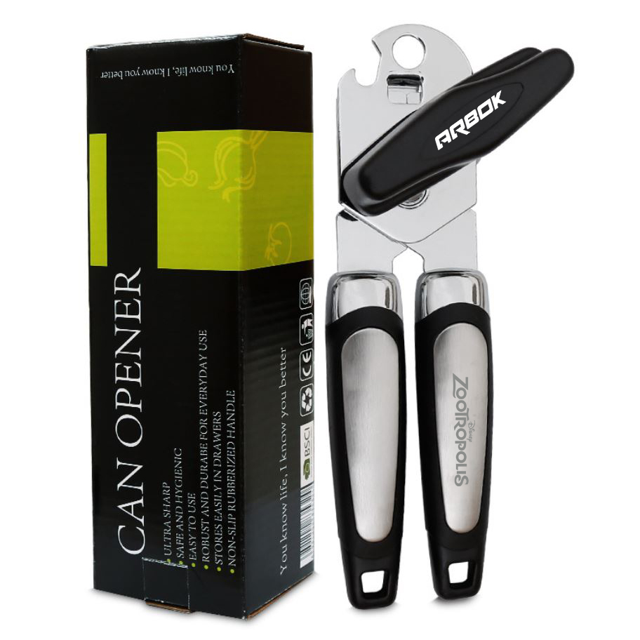 ComfyGrip Heavy Duty Can Opener Double as Bottle Opener 10