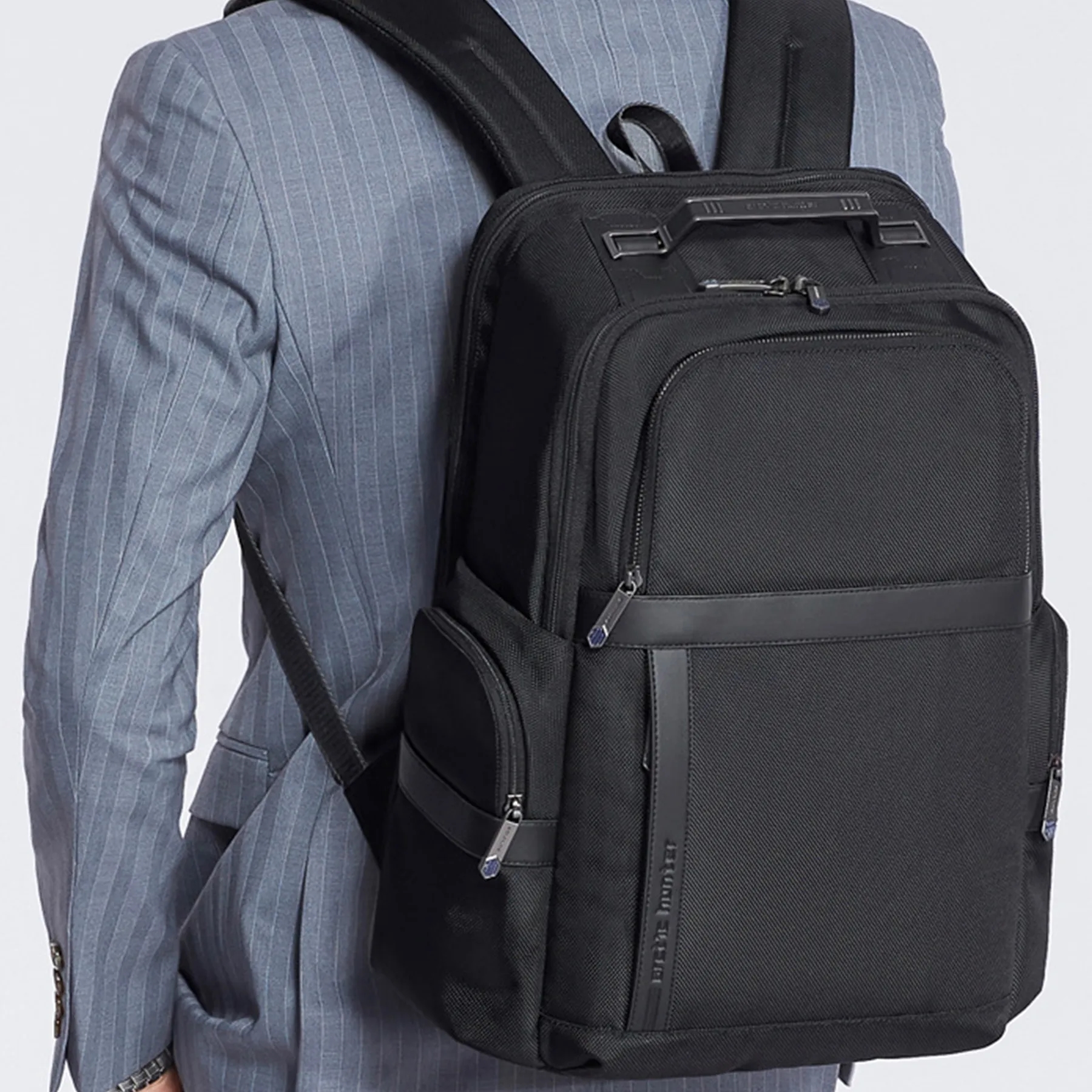 Polyester Multicolor Backpackwith USB ChargerPort 5