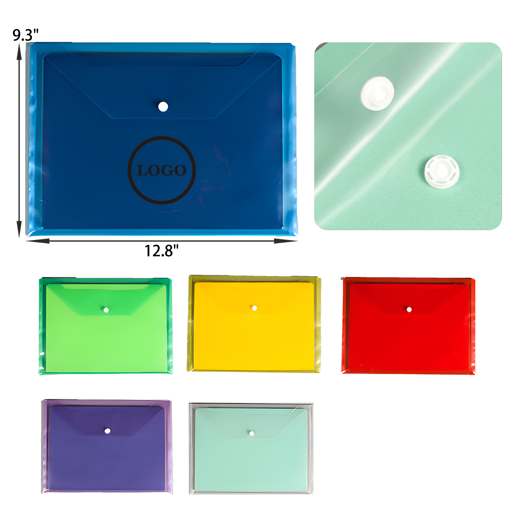 Versatile A4 Transparent Folder Document Bag 1