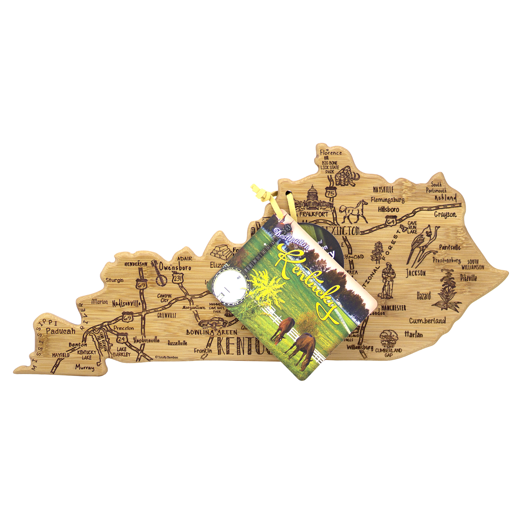 Destination Kentucky Cutting & Serving Board 10