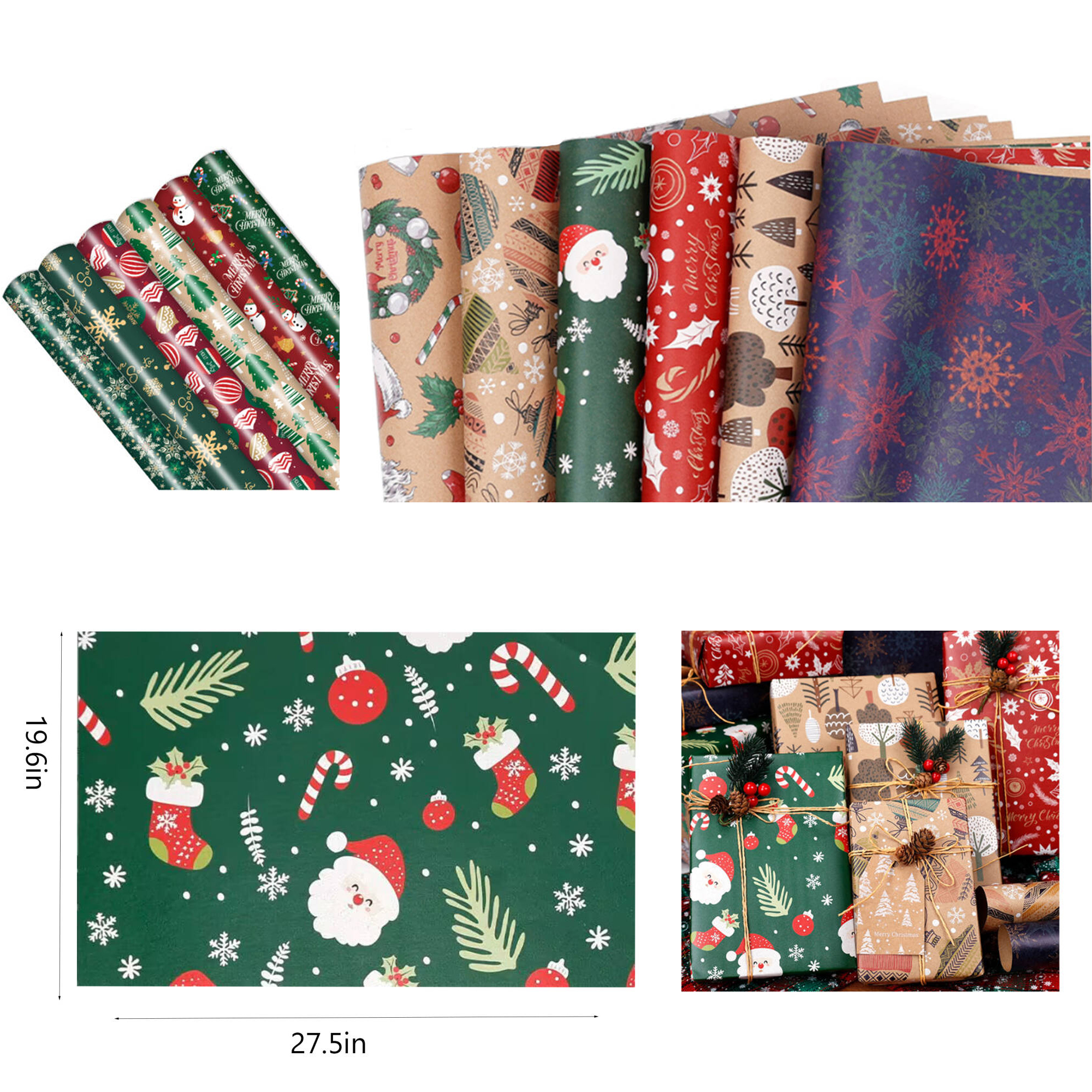 Present Wrapping Paper Sheets 2