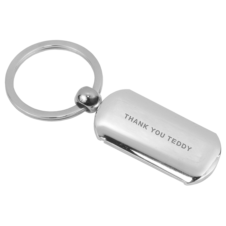 "Jens" Laser Engraved Metal Keyholder 3