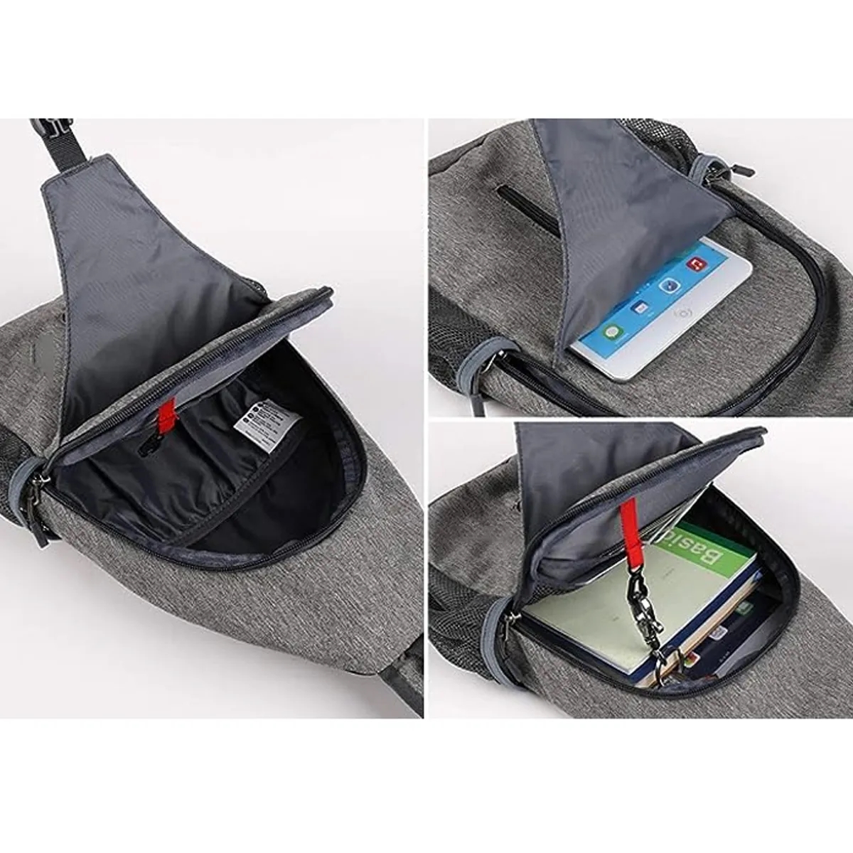 custom Crossbody Sling Travel Hiking Chest Bag Daypack 5