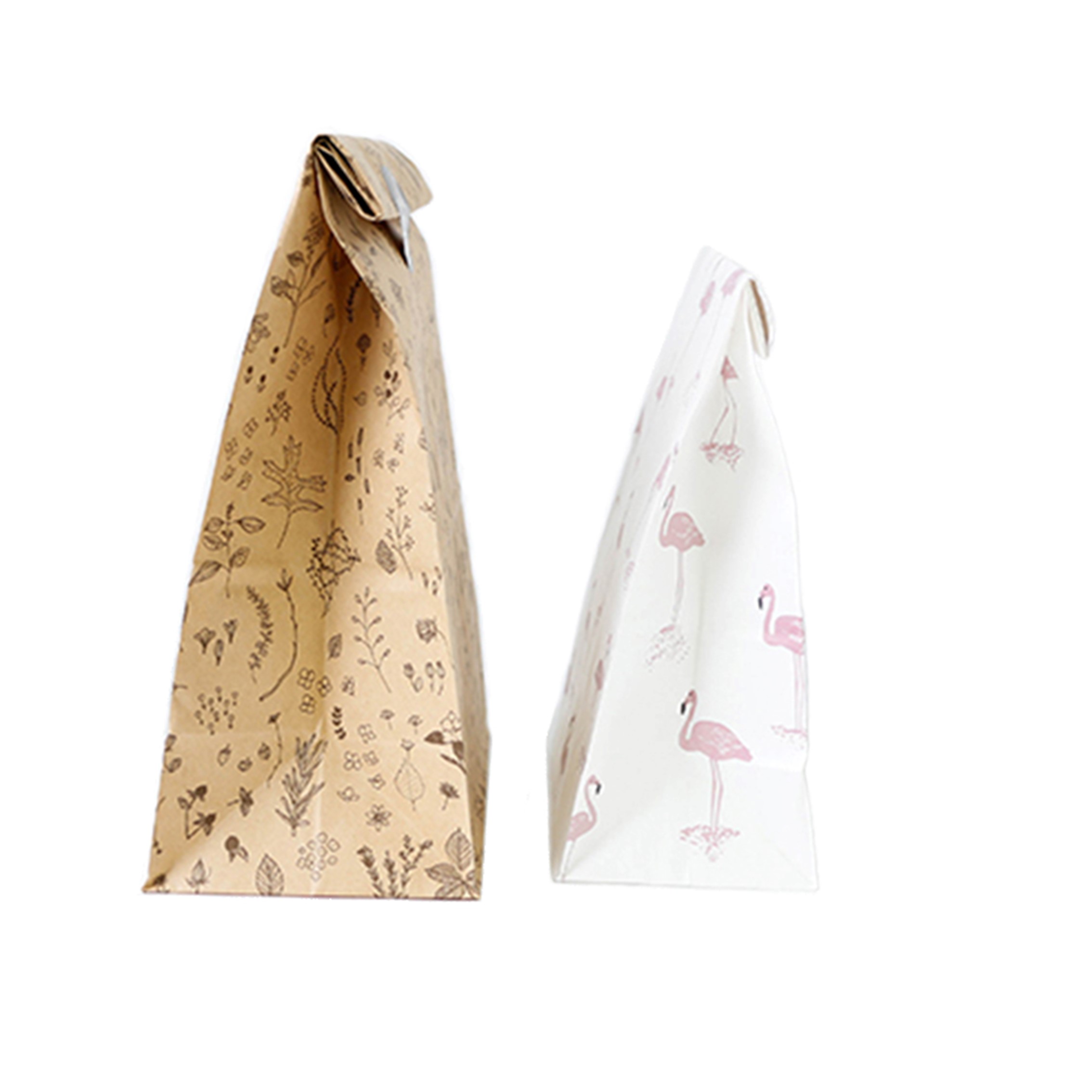 Printing Logo Paper Kraft Bags For Food 4