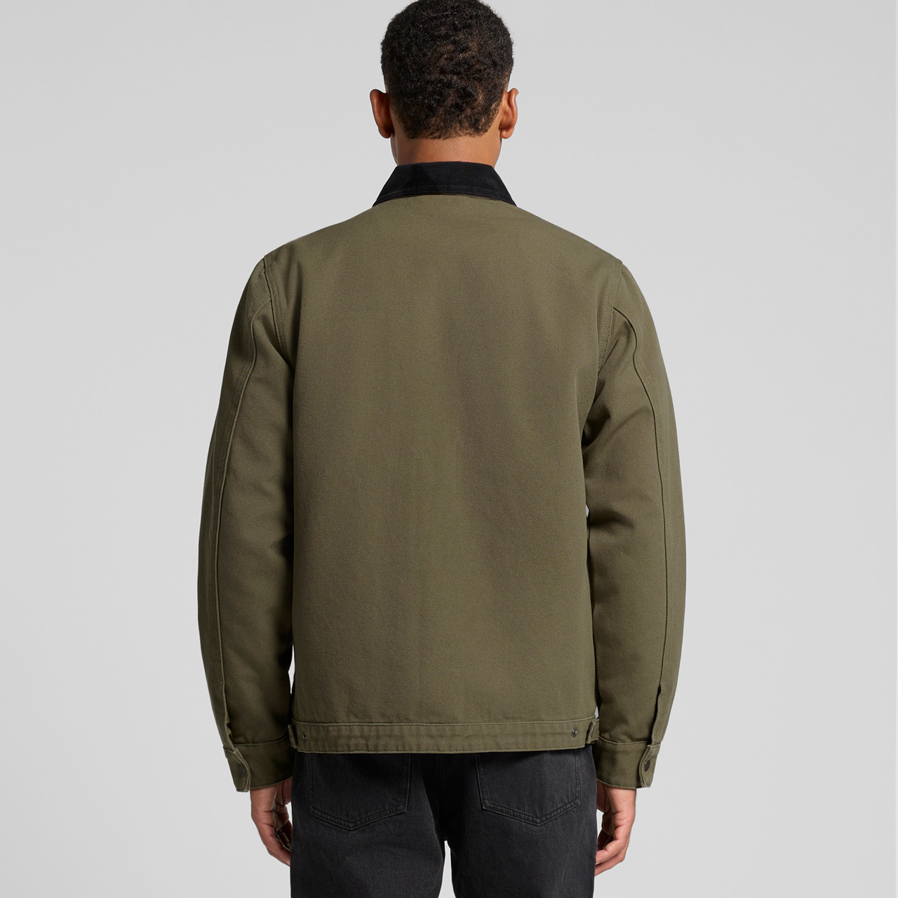 Canvas Cord Collar Jacket | 5533 3