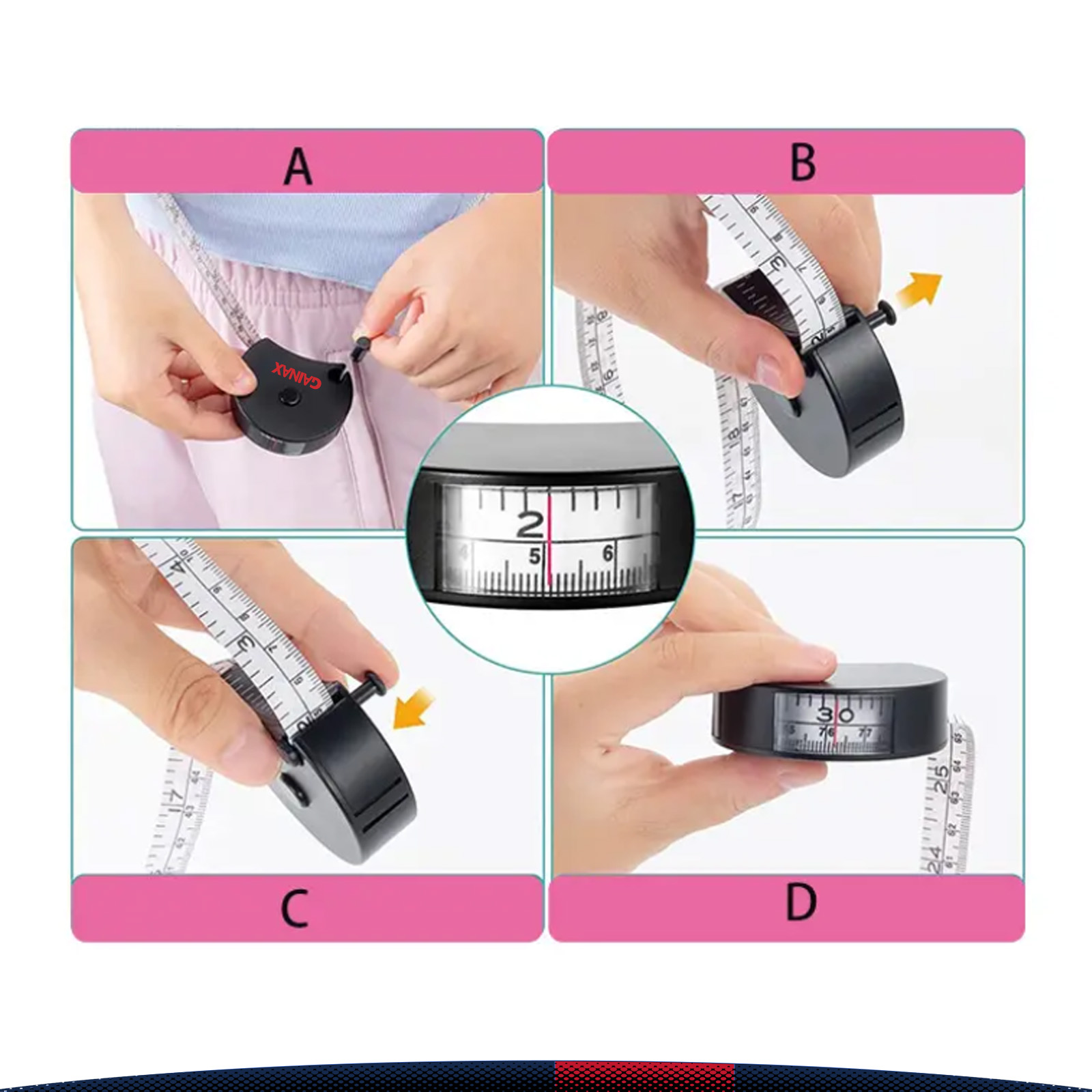 Visual Window Body Measuring Tape 4