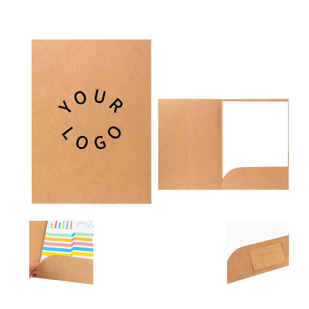 Bright A4 Kraft Folder for School and Office 2