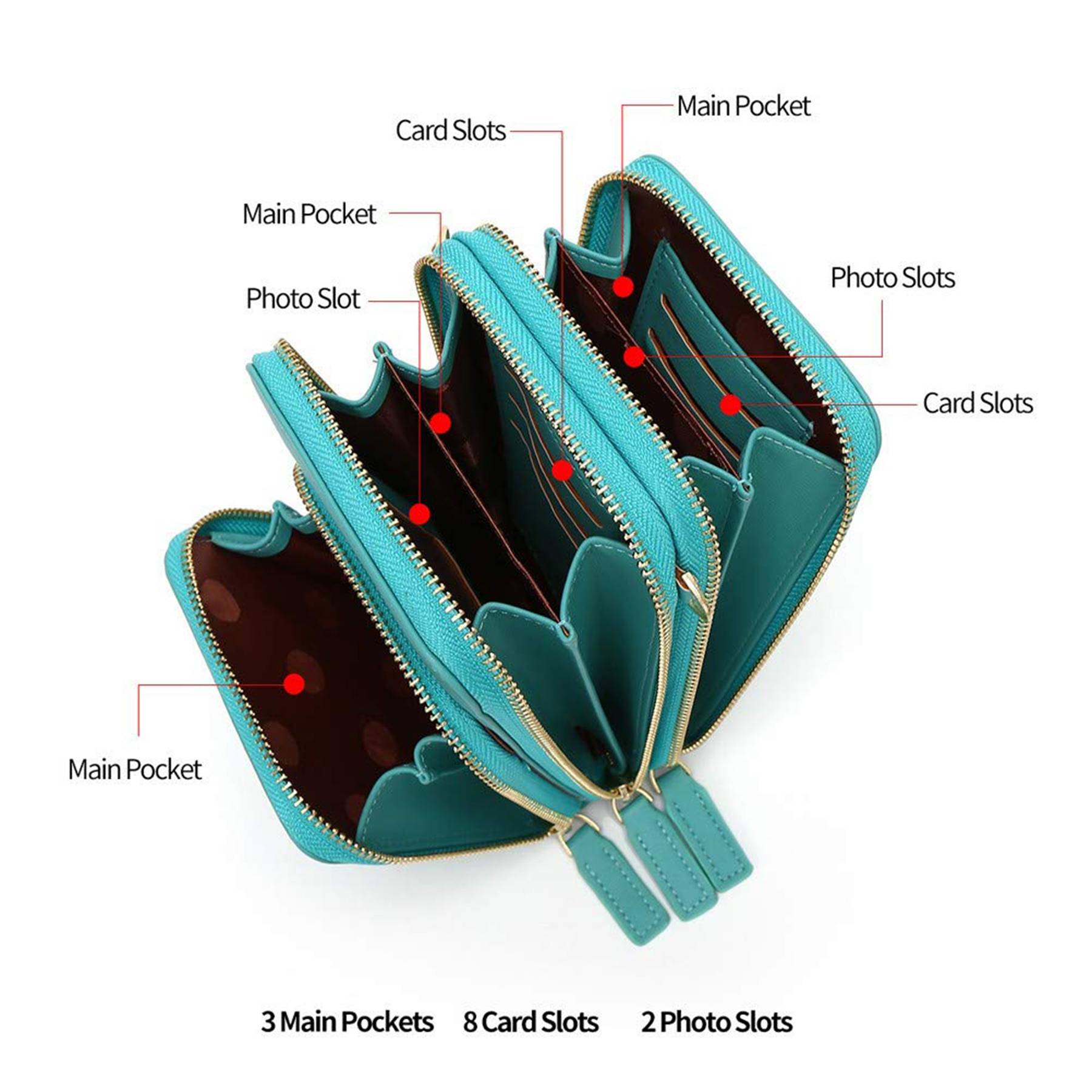 PU Small Crossbody Cell Phone Bag 5