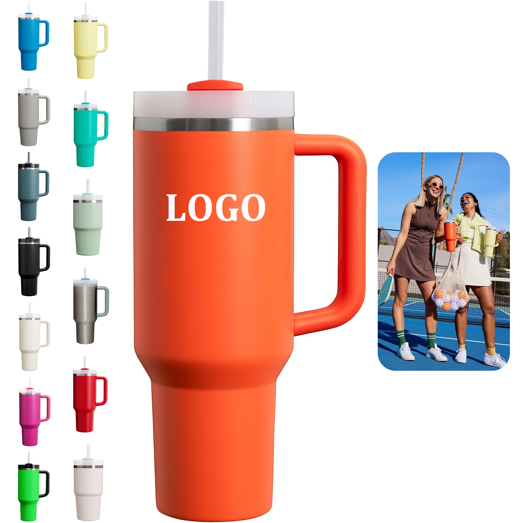 40 oz Stainless Steel Vacuum Insulated Tumbler 4