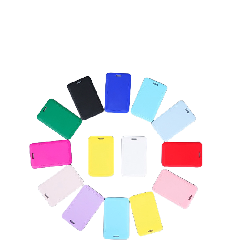 Sliding Plastic ID Card Holder 3